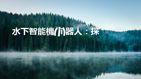 水下智能機(jī)器人：探索海底奧秘，開啟未知之旅！